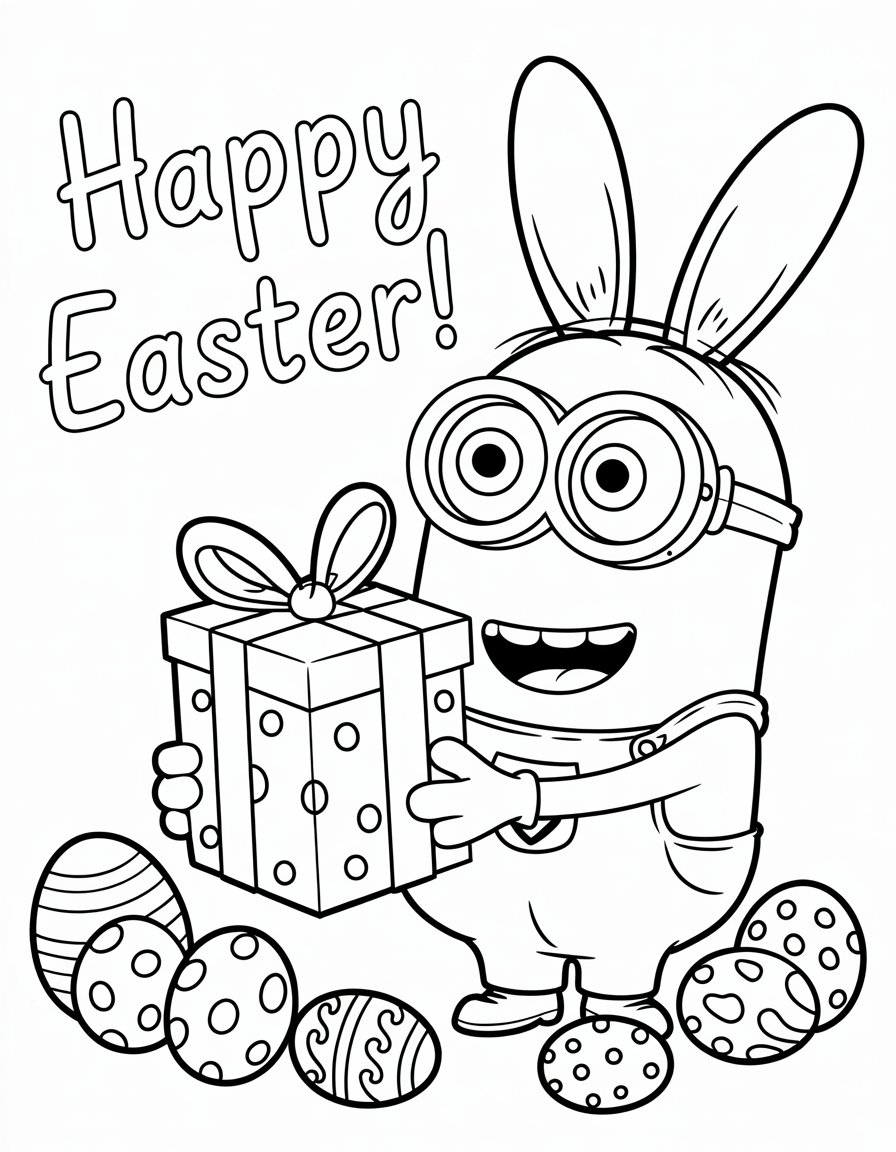 Minion Easter Helper